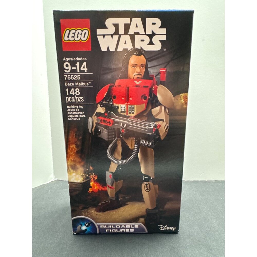 Lego Star Wars Baze Malbus Buildable Figure 75525 148 Pcs Ages 9-14 Disney Colle